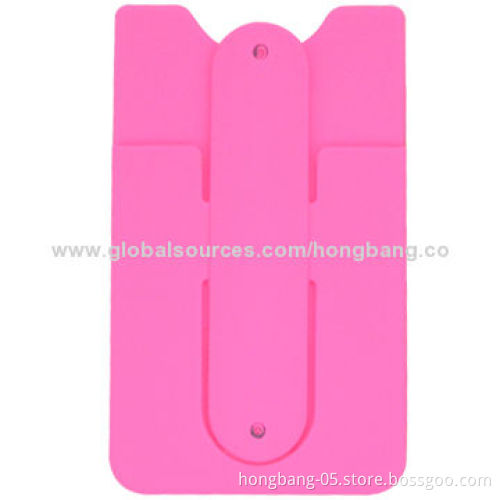 Sticky card holder stand